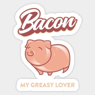 Bacon Humour Sticker